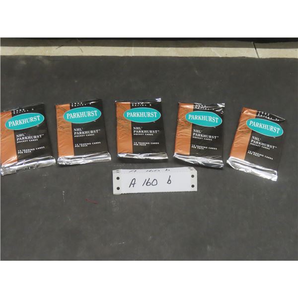 5 Packages Parkhurst Hockey Cards 1992 Series 2 Factory-Sealed