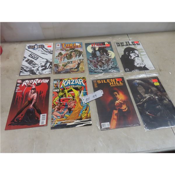 8 Comics 1.00–3.15: Kazar, Silent Hill, Farscape Excellent Condition
