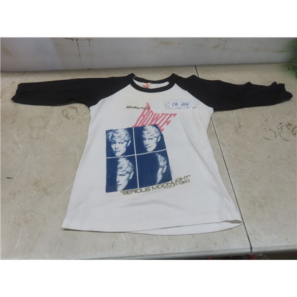 David Bowie T-Shirt Kids Large