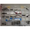 Image 5 : 6 Plastic Organizers with Cotter Pins, Router Bits, Fuses, Jigsaw and Scroll Blades, Wire Terminals+