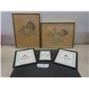 Image 1 : 5 Framed Pictures (Largest 17" x 13")