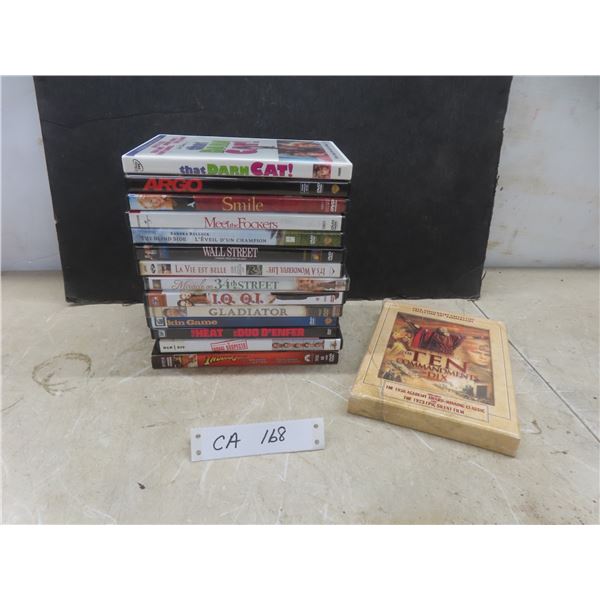 5 DVDs Including Meet the Fockers, That Darn Cat, Factory-Sealed The 10 Commandments