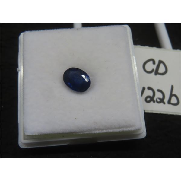 2.7 ct Natural Blue Sapphire, Heat Treated, Oval Cut 6.7 x 8.8 mm