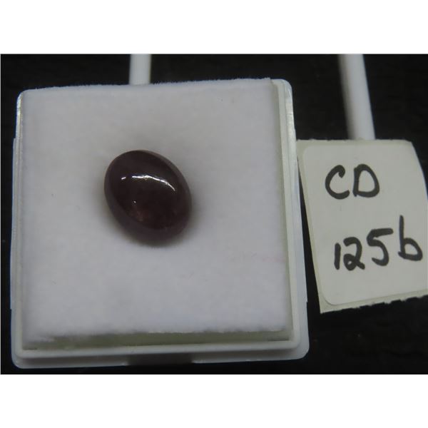 13.6 ct Natural Star Ruby, Oval Cabochon Cut 10.3 x 13.1 mm