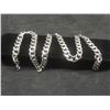 Image 5 : New Platinum-Plated 11.0 mm Cuban Link Necklace 23.5" Long