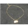 Image 7 : New 18K Gold-Plated 20.0 mm Simulated Diamond (CZ) Heart Cluster Necklace 