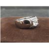 Image 3 : New Platinum-Plated 1.0 ct Simulated Diamond (CZ) Men’s Ring Resizable