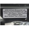 Image 9 : New 5.0 Carat Moissanite Lab Diamond Round Brilliant Cut GH VVS1 with GRA Report, Tests Positive