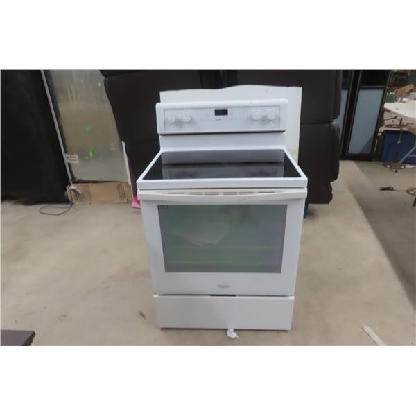 Whirlpool Electric Range with Glass Cooktop, Convection Oven
