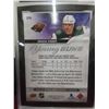Image 3 : Graded Brock Faber Rookie Young Guns Card