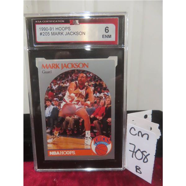 Graded Infamous Menendez Brothers Mark Jackson Card