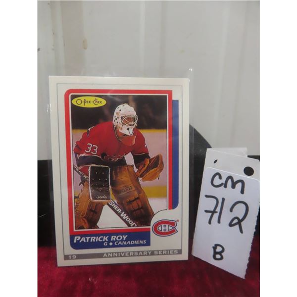 Patrick Roy Montreal Canadiens Card
