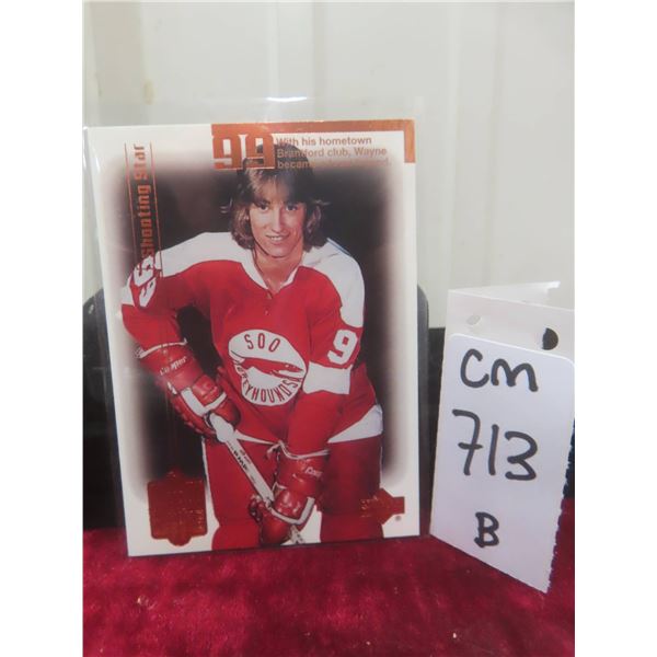 Wayne Gretzky Greyhounds Card