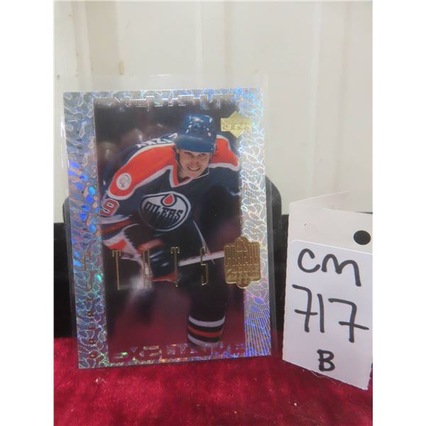 Wayne Gretzky Edmonton Oilers Card