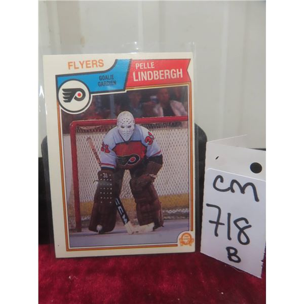 Pelle Lindbergh Rookie Card