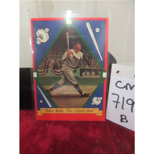 Babe Ruth Baseball Card