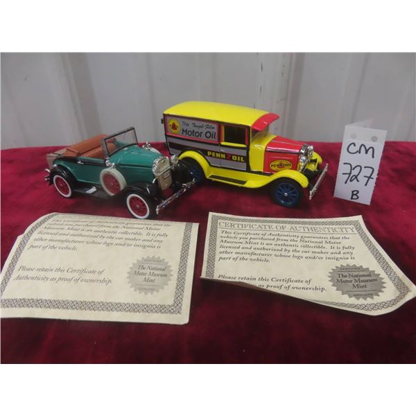 National Motor Museum 2 Vehicle Diecast Collection