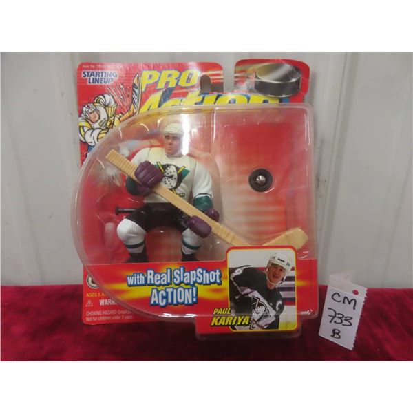 Paul Kariya Starting Lineup Pro Action Figure