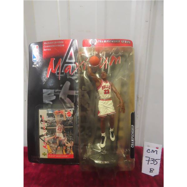 Michael Jordan Air Maximum Figure And Card