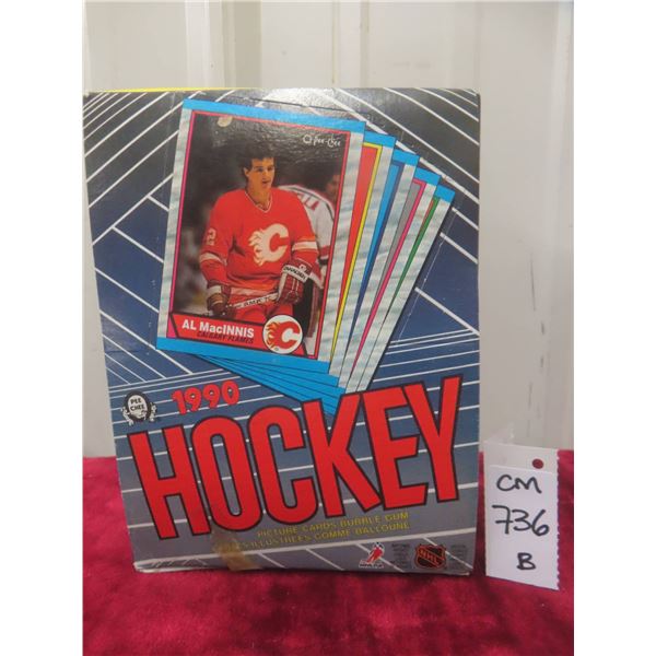 Unopened 1989-90 O-Pee-Chee Hockey Box