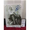 Image 1 : Signed Angie Dickinson 4" x 6" Photo