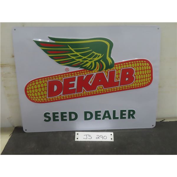 DeKalb Metal Sign 12" x 16"