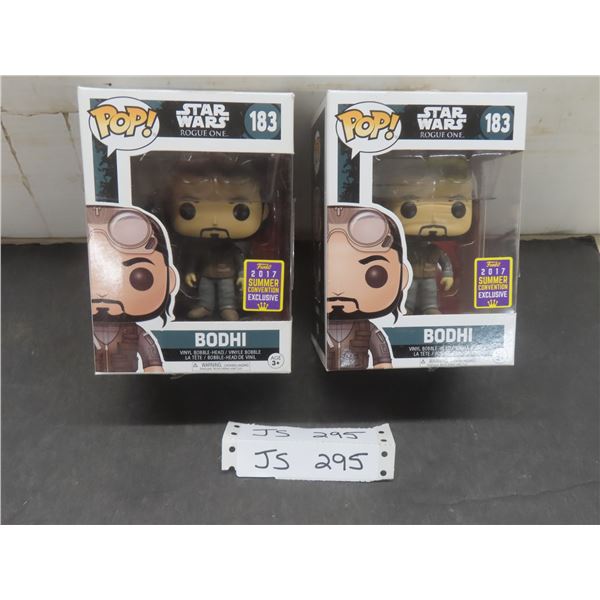 2 New Star Wars Funko Pop Vinyl Bobbleheads – Bodhi