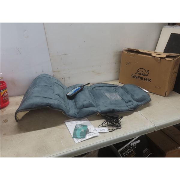 Snailax Massage Cushion with Heat and 10 Motors New or Store Return