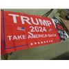 Image 1 : 2 New Trump Flags 36" x 59"