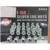 Image 4 : 24 Silver Lug Nuts New or Store Return