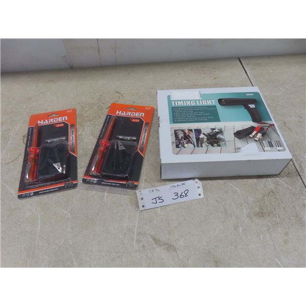 New Timing Light and 2 Auto Circuit Testers