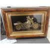 Image 5 : 2 Brass Spittoons and 3 Framed Pictures (Largest 10" x 12")