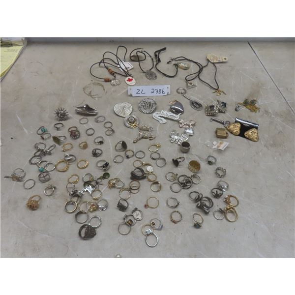 Fashion Jewelry: Earrings, Rings, Necklaces, and Brooches