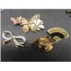 Image 4 : Fashion Jewelry Including Rings, Earrings, and Brooches