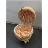 Image 10 : Vintage Fabergé-Style Eggs, Trinket Box, Water and Teddy Bear