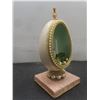 Image 4 : Vintage Fabergé-Style Eggs, Trinket Box, Water and Teddy Bear
