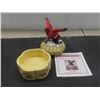 Image 7 : Cardinal Bird Trinket Music Box Wing of Love and Yellow Warbler Trinket Music Box Wing of Love, Bot