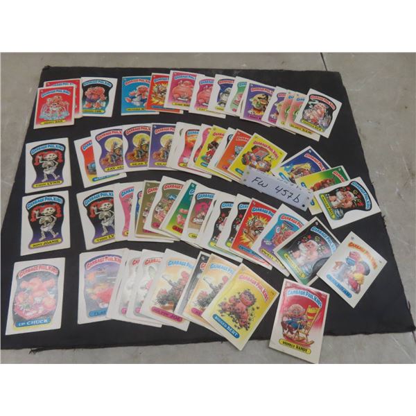 70 Garbage Pail Kids Collector Stickers and Cards