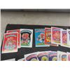 Image 2 : 70 Garbage Pail Kids Collector Stickers and Cards
