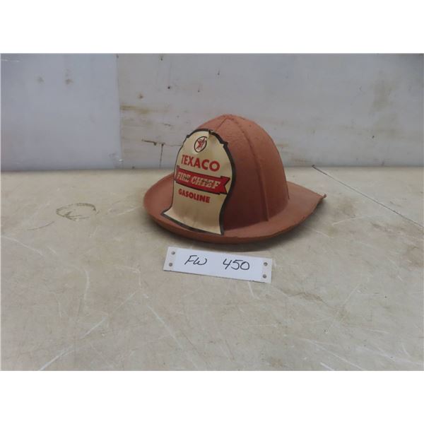 Texaco Fire Chief Gasoline Fireman-Style Cardboard Hat