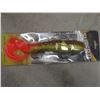 Image 13 : Fishing Tackle: Line, Lures, Pickerel Rigs, 2 Reels, Hooks, Rod and Reel and 2 Metal Signs