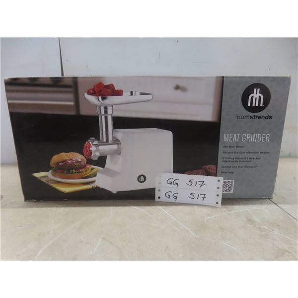 New Home Trends Meat Grinder, 300-Watt Motor