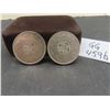 Image 1 : 2 Canadian 1964 Silver Dollars