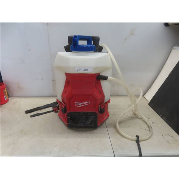 Milwaukee 18V Cordless Backpack Sprayer, No Battery