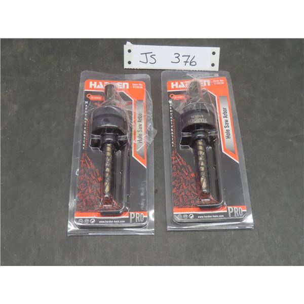 2 New Hole Saw Arbors 32–64 mm