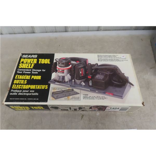Never-Used Power Tool Shelf