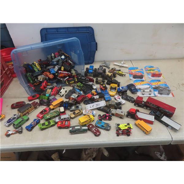 Die-Cast Monster Trucks, Hot Wheels in Packages, Airplanes and More