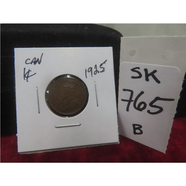 1925 Canadian Penny