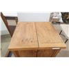 Image 3 : Rustic Fold-Out Liquor Cabinet 39" x 21" x 25", Extended 38" x 54" x 25"
