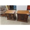 Image 1 : 2 Matching End Tables 23" x 27" x 17"
